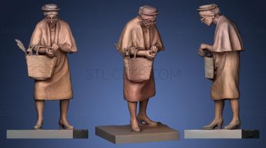 3D model Madame Chapeau (STL)